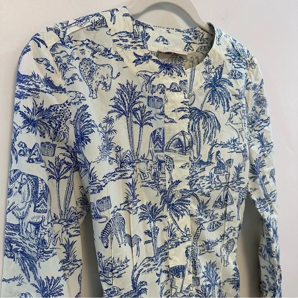 TORY BURCH Safari Print Dress
